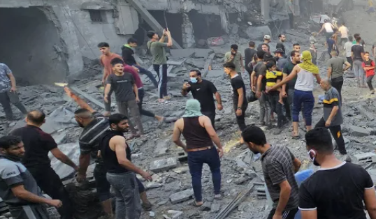 Vile Kike Serial Killers Bomb Crowded Refugee Camp! Hundreds Killed!